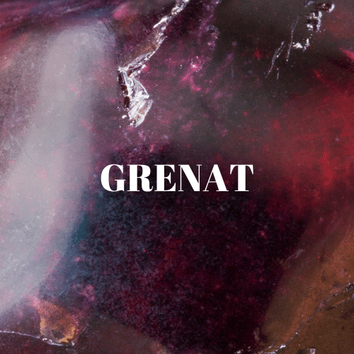 Sphère de Rêve - pierre naturelle grenat