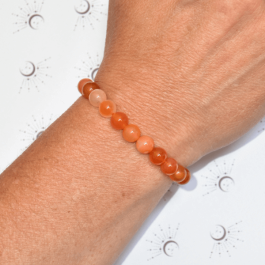 Bracelet Cornaline – Courage & Vitalité